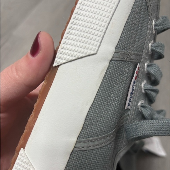 Superga Canvas Sneakers Gray Women’s Size 9.5 NWT - Picture 5 of 9